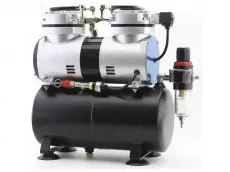 Компрессор JAS 1206, с регулятором давления, 2 режима работы