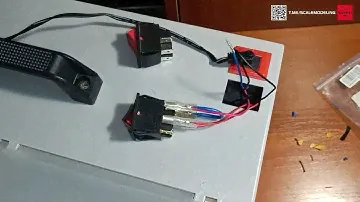 Окрасочный бокс JAS - переделка выключателя.