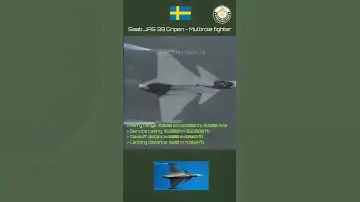 Saab JAS 39 Gripen - Multirole fighter by Sweden #defence #military #jas39gripen
