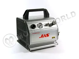 Компрессор JAS 1207 с регулятором давления, автоматика, ресивер 0.3 л